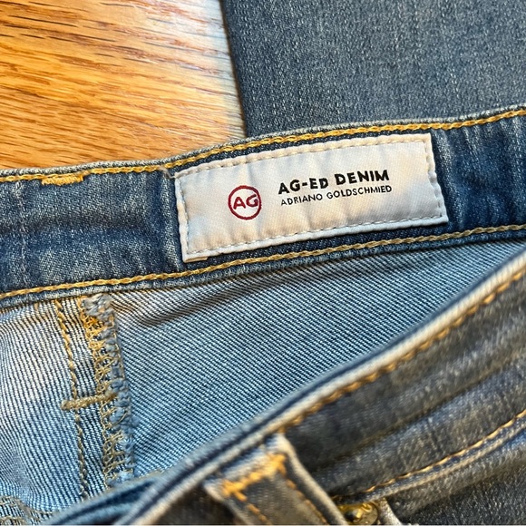 AG Adriano goldschmied the Jodi crop high rise flare size 25 - Picture 6 of 8